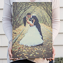 Wood Wall Print 30x42cm (12mm Plywood) incl Delivery