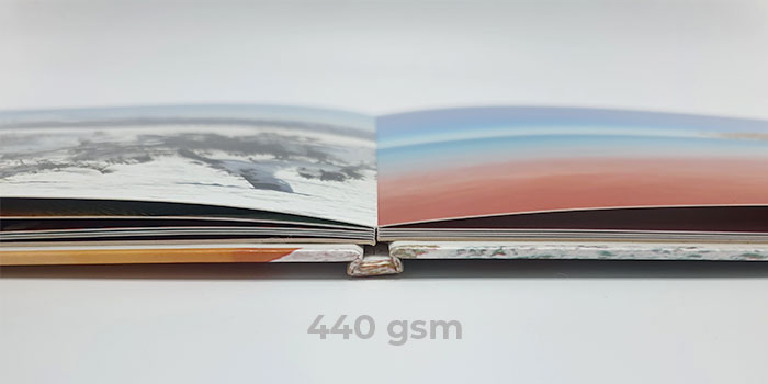 photo book 440 gsm paper